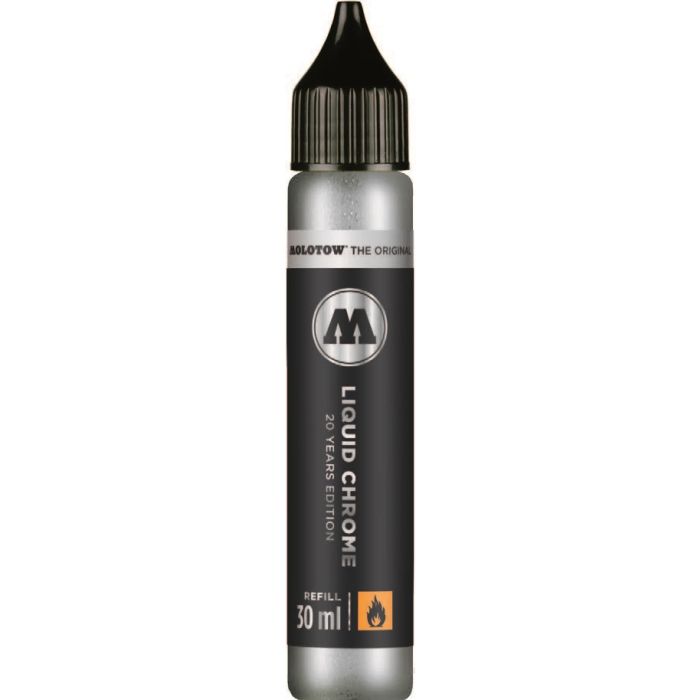 MOLOTOW LIQUID CHROME REFILL 30ML. 699080
