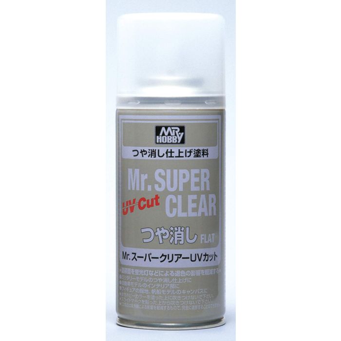 MR. SUPER CLEAR UV CUT FLAT SPRAY 170 ML B-523 B-523