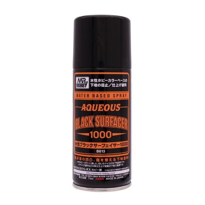 AQUEOUS BLACK SURFACER 1000 SPRAY B-613 B-613