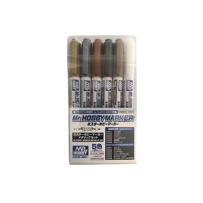 MR. HOBBY MARKER METALLIC SET CMS-01 CMS-01