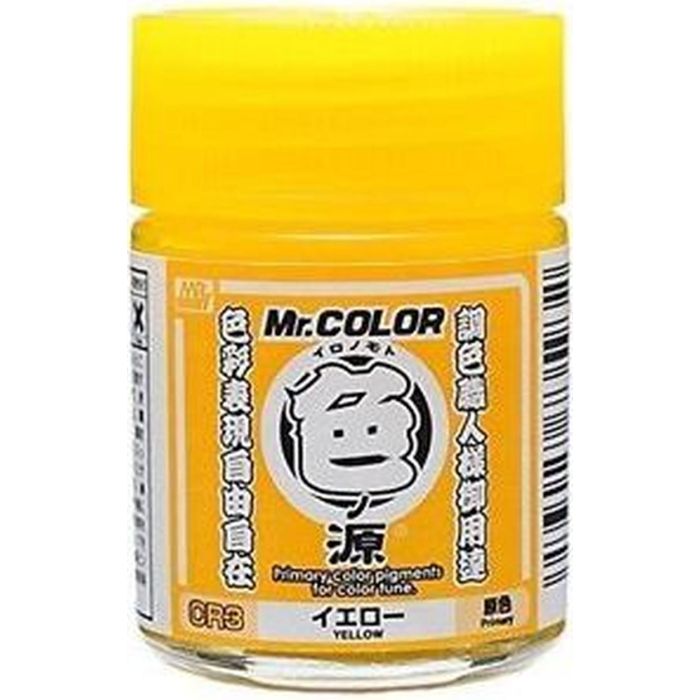 MR. COLOR PRIMARY COLOR PIGMENTS 10 ML YELLOW CR-3 CR-3