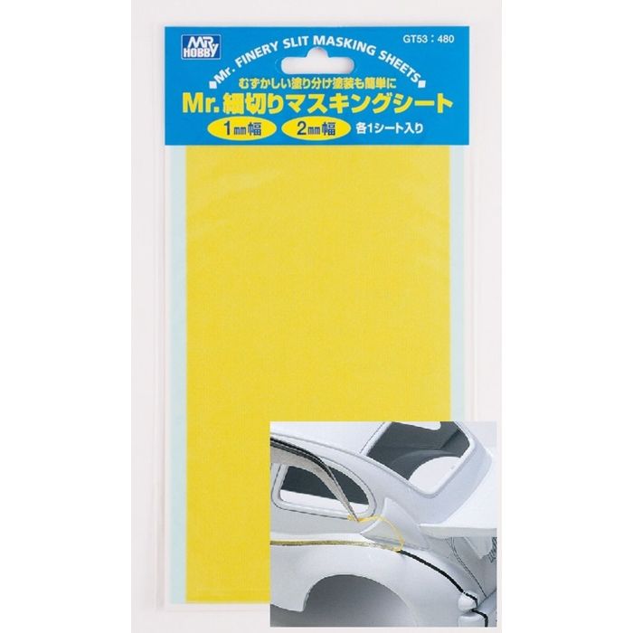 MR. SHREDDED FINELY SLIT MASKING SHEETS GT-53 GT-53