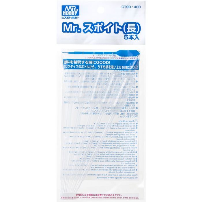 MR. DROPPER LONG TYPE 5 PCS/1 PACKAGE GT-99 GT-99