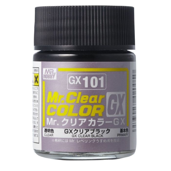 MR. CLEAR COLOR GX 18 ML DEEP CLEAR RED GX-102 GX-102