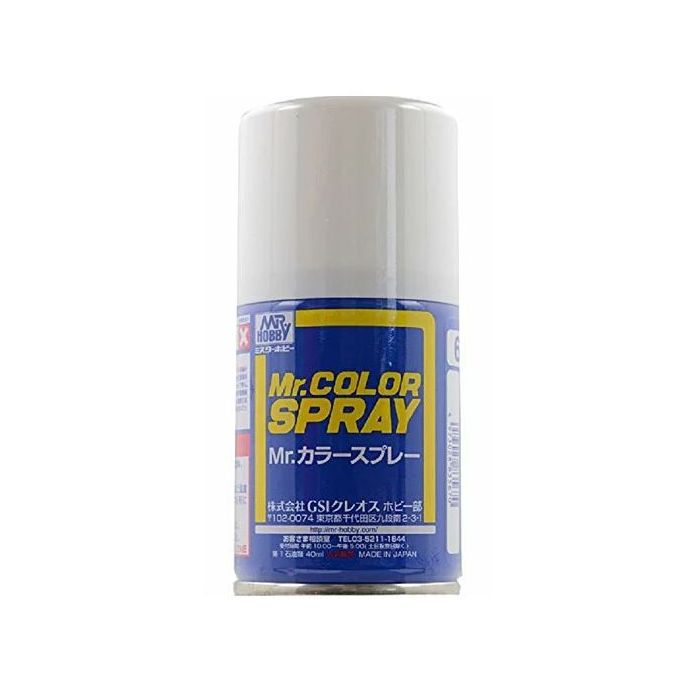 MR. COLOR SPRAY 100 ML FLAT WHITE S-062 S-062