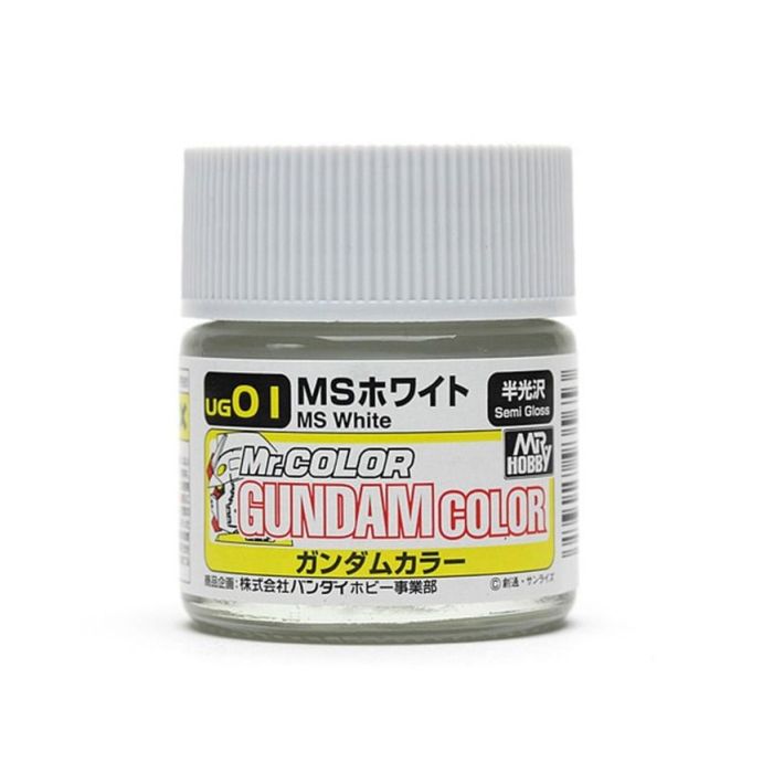 GUNDAM COLOR 10ML MS WHITE UG-01 UG-01