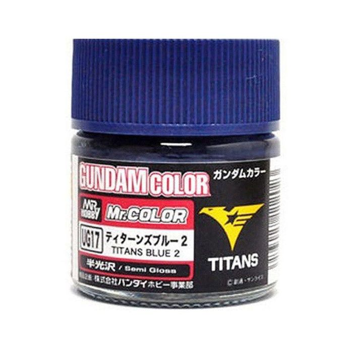 GUNDAM COLOR 10ML TITANS BLUE 2 UG-17 UG-17