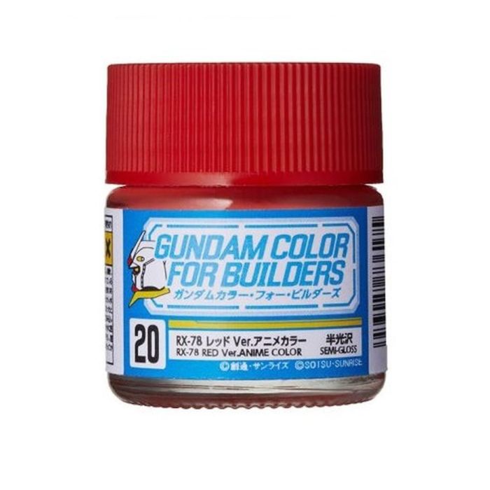 GUNDAM COLOR FB 10ML RX-78 RED VER. UG-20 UG-20