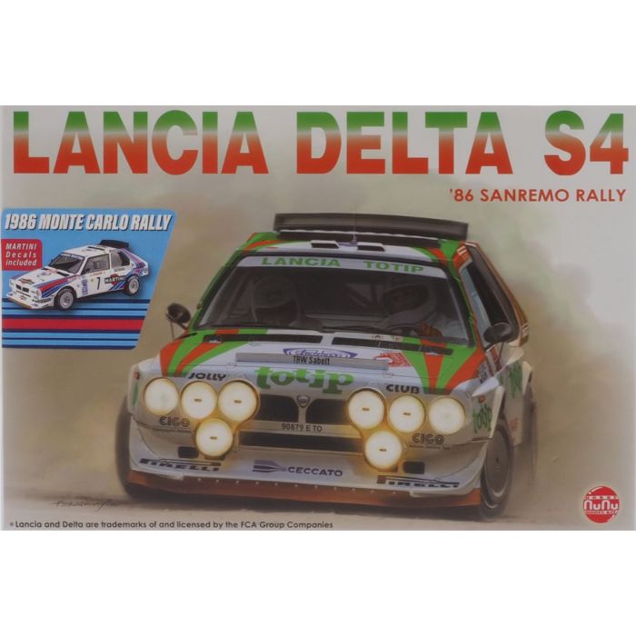 1/24 LANCIA DELTA S4 TOTIP RALLY SANREMO/MONTECARLO 1986 PN24005B
