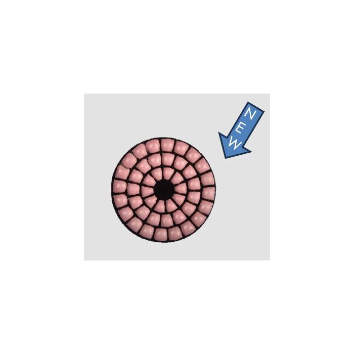 DIAMANT SCHUUR-/POLIJSTPAD, 50MM, KORN 50, 3 ST. (01/25) * 28656