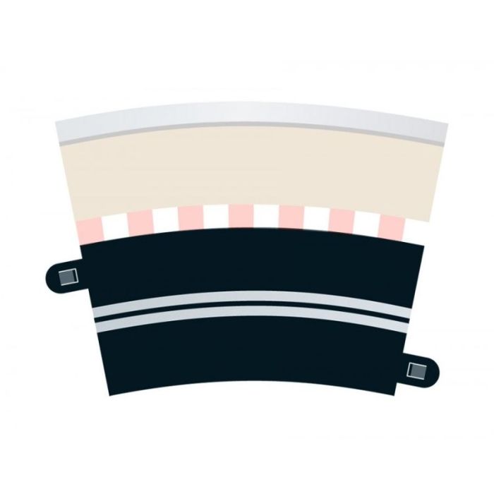 SINGLE LANE RADIUS 3 CURVE 22.5° X 4 C7017