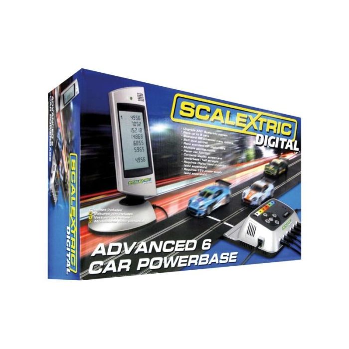 SCALEXTRIC DIGITAL ADVANCED 6 CAR POWERBASE ** C7042
