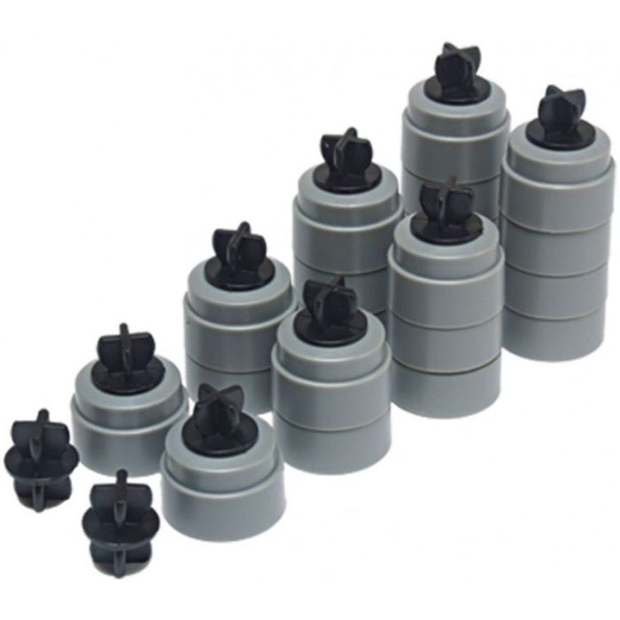 TRACK SUPPORTS WITH CLIPS C8226