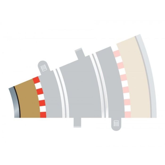 RADIUS 2 CURVE INNER BORDERS 22.5° X 4 C8280