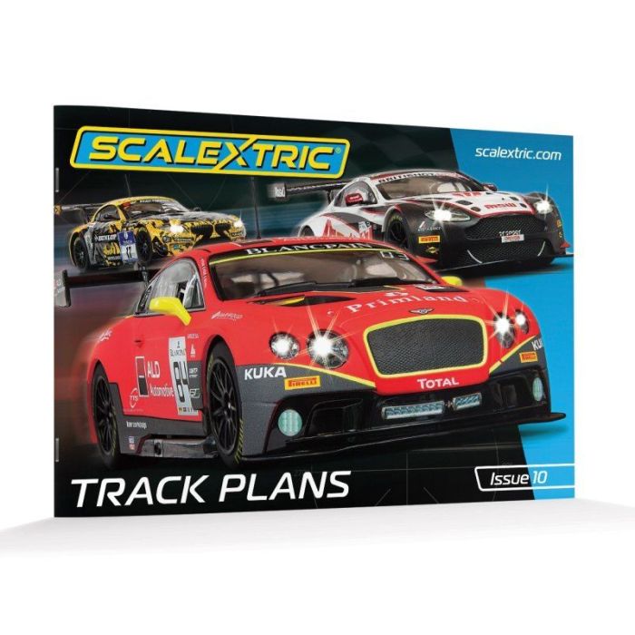 TRACK PLAN BOOK SCALEXTRIC 10TH EDITION C8334