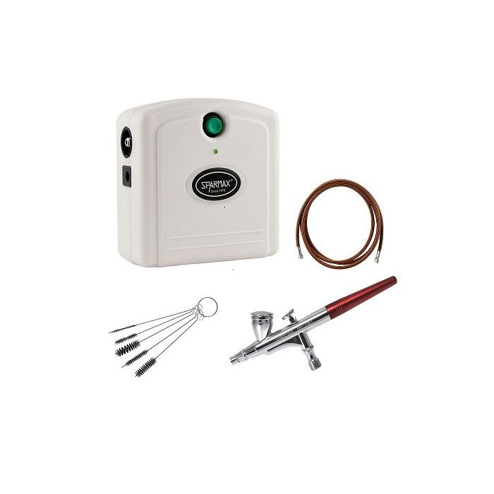 SPARMAX STARTERKIT MINI COMP AIRBRUSH 0,4MM SLANG 111018084