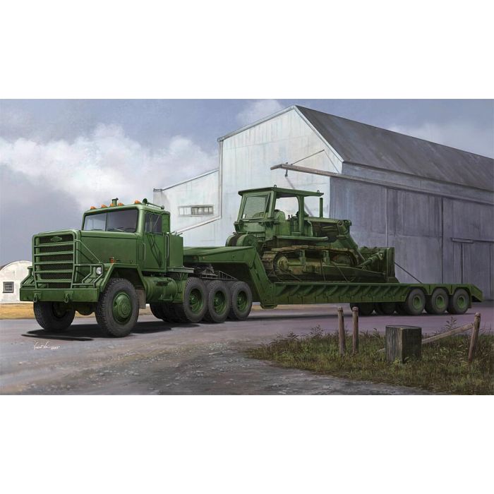 1/35 M920 TRACTOR TOW M870A1 SEMI TRAILER 01078