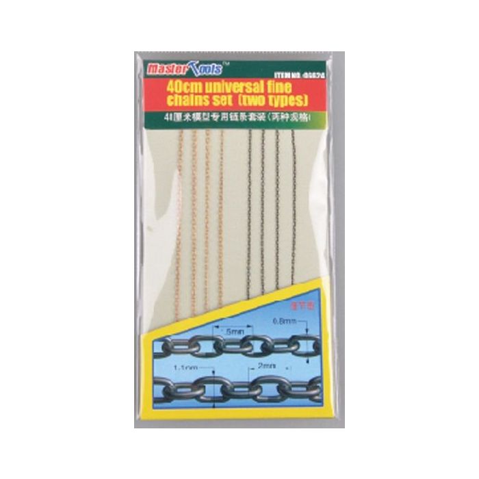 40CM UNIVERSAL FINE CHAINS SET (TWO TYPES) 06624