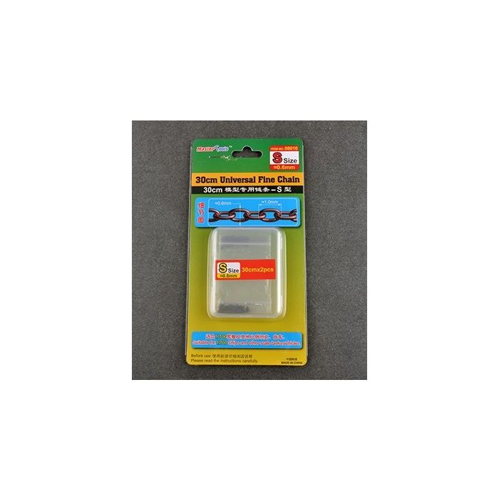 30CM UNIVERSAL FINE CHAIN S SIZE 0.6MMX1.0MM 08010
