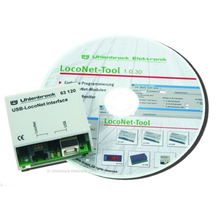 USB LOCONET INTERFACE + LOCONET-TOOL 63120