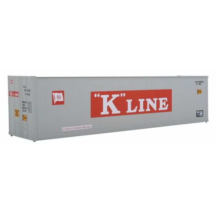 1/87 40' HC SMOOTH SIDE REEFER CONTAINER K-LINE 949-8351 949-8351