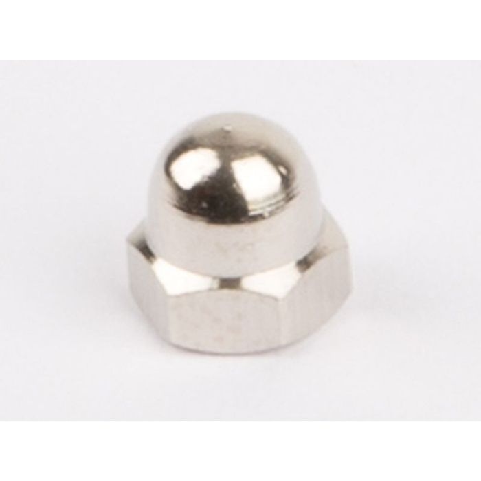 METALL-HUTMUTTER VERNICKELT M3 01597
