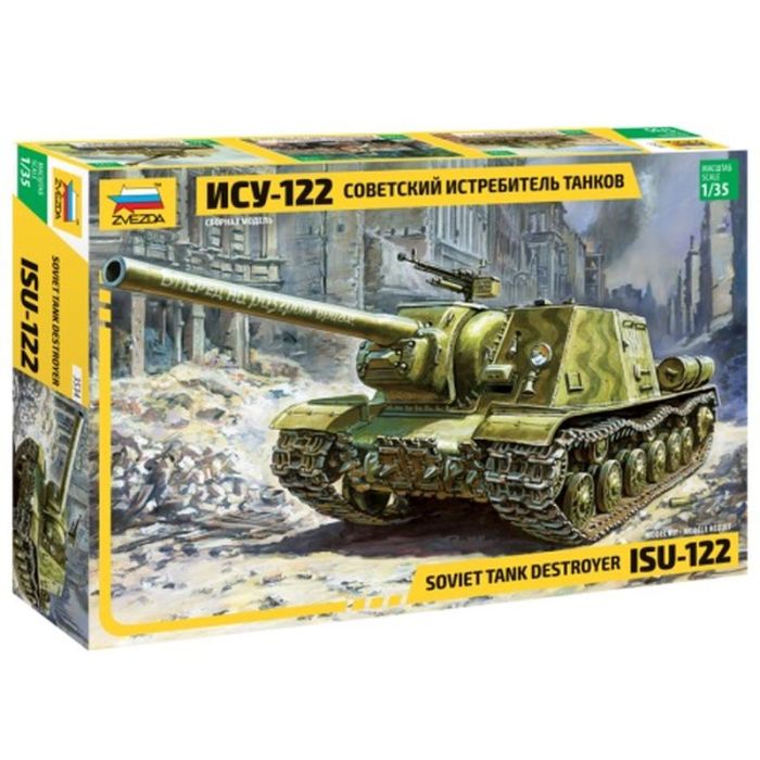 1/35 SOVIET TANK DESTROYER ISU-122 3534