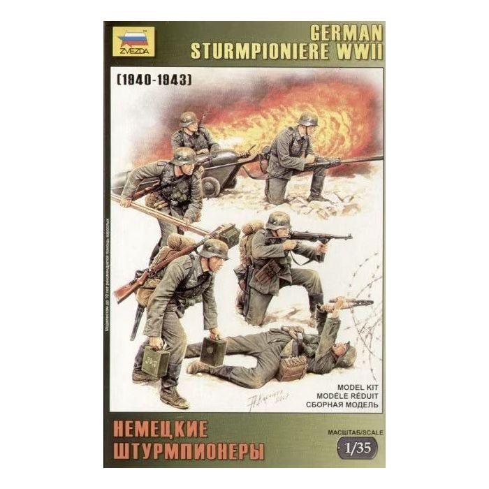 1/35 GERMAN STURMPIONIERE WWII** 3613