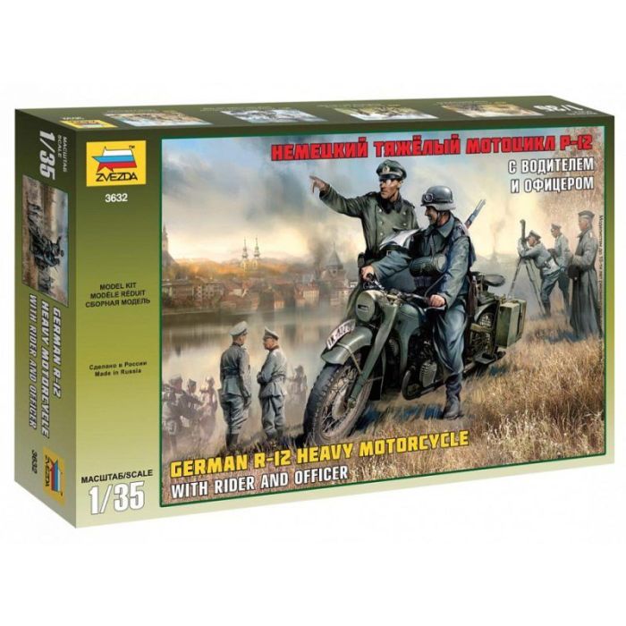 1/35 GERMAN R-12 HEAVY MOTORCYCLE 3632