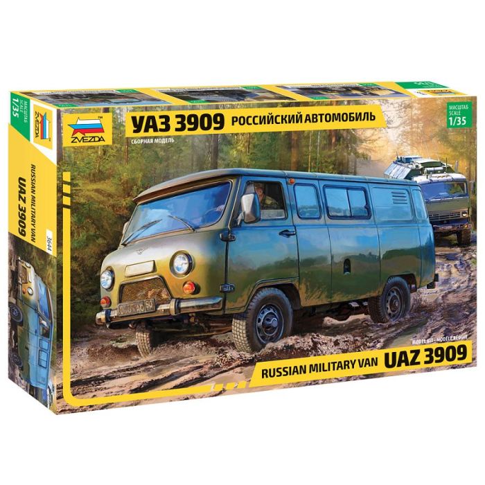 1/35 RUSSIAN MILITARY VAN UAZ 3909 3644