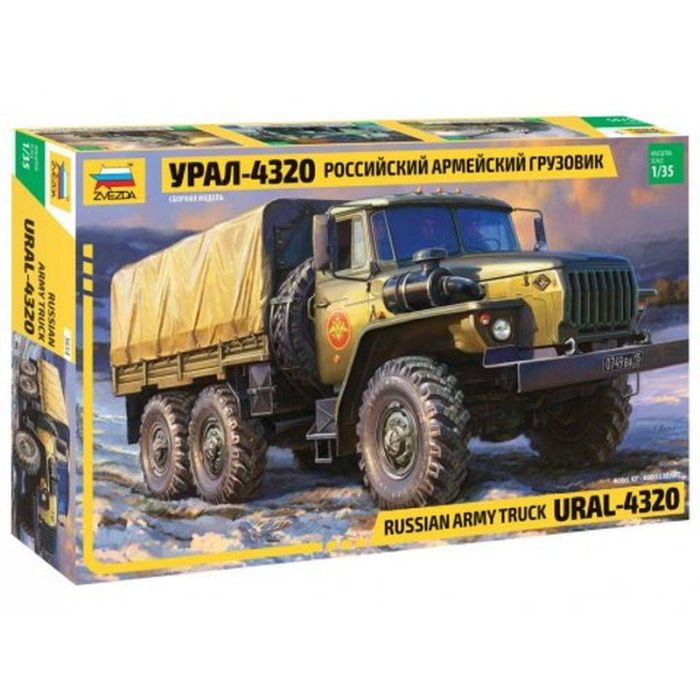 1/35 RUSSIAN ARMY TRUCK URAL 4320 3654