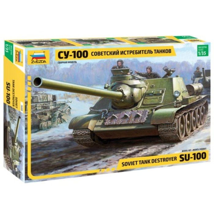 1/35 SOVIET TANK DESTROYER SU-100 3688