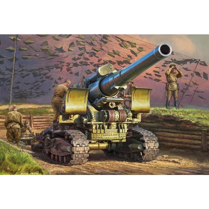 1/35 M1931 203MM HOWITZER B-4 WWII STALIN'S SH 3704