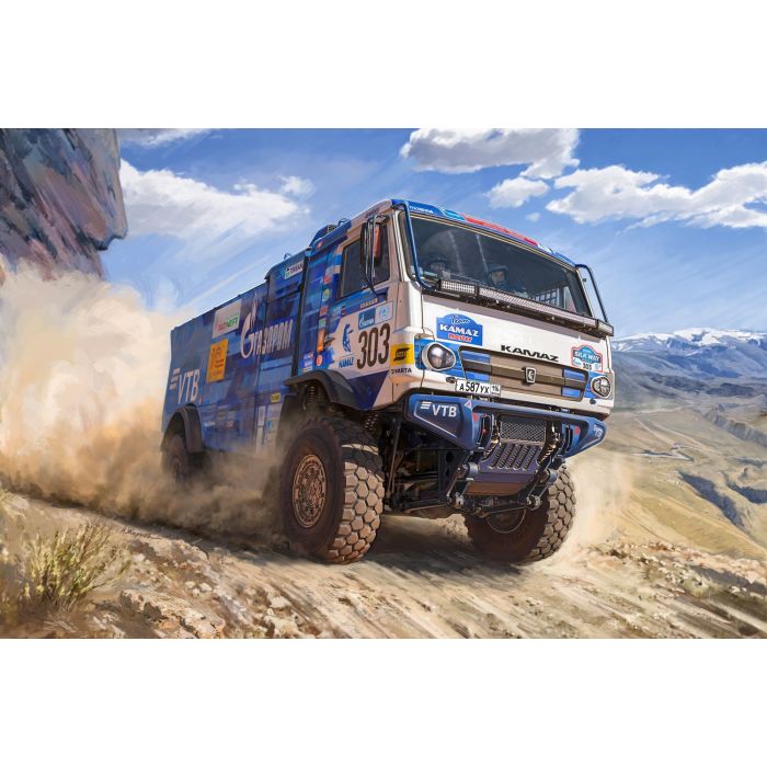 1/43 KAMAZ RALLY TRUCK (3/23) * 43005