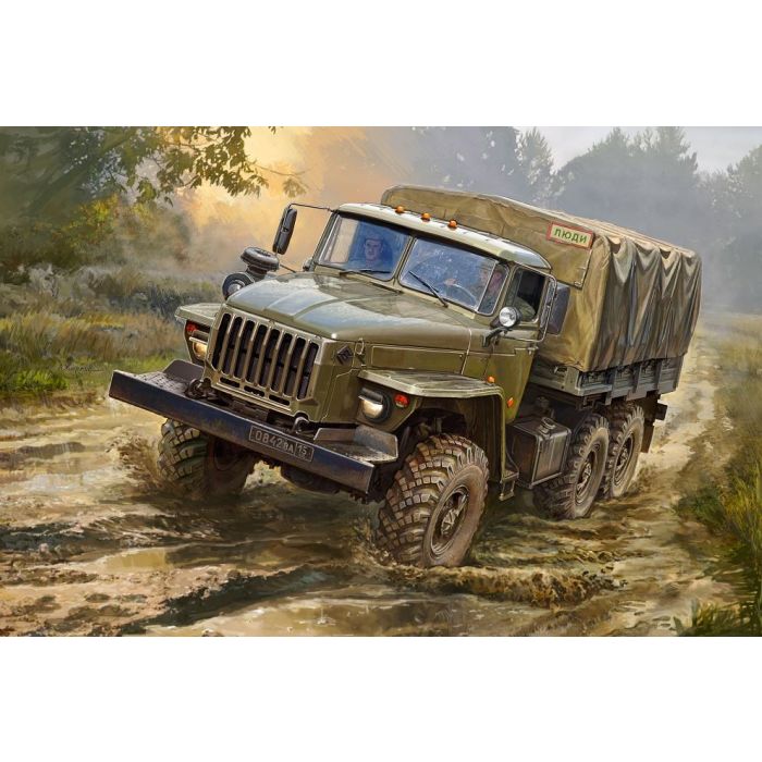 1/72 RUSSIAN 6X6 URAL-4320 OFFROAD TRUCK (4/23) * 5050