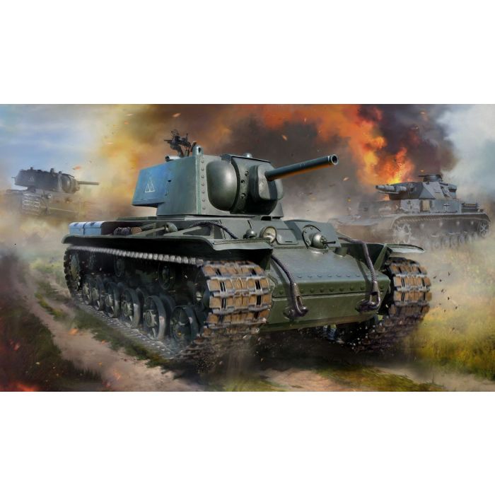 1/72 SOVIET HEAVY TANK KV-1 WWII 5070