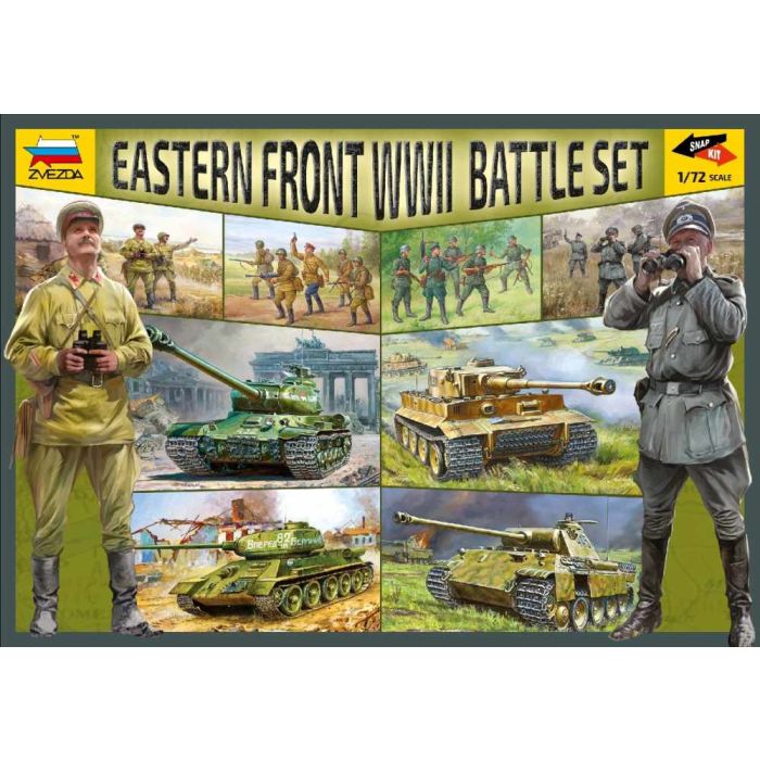 1/72 EASTERN FRONT WWII BATTLE SET 5203