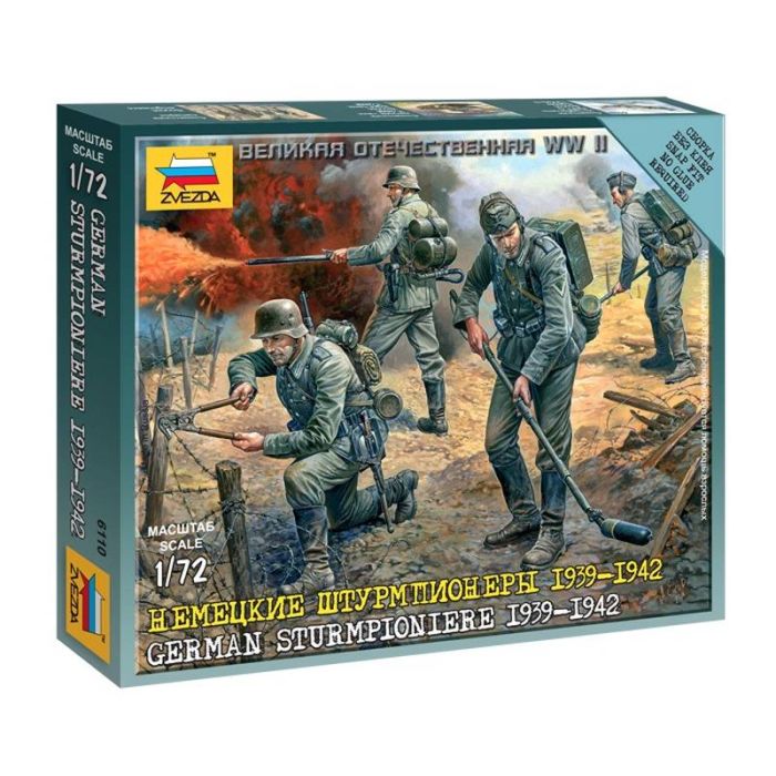 1/72 GERMAN STURMPIONIERE 1939-1942 WWII 6110