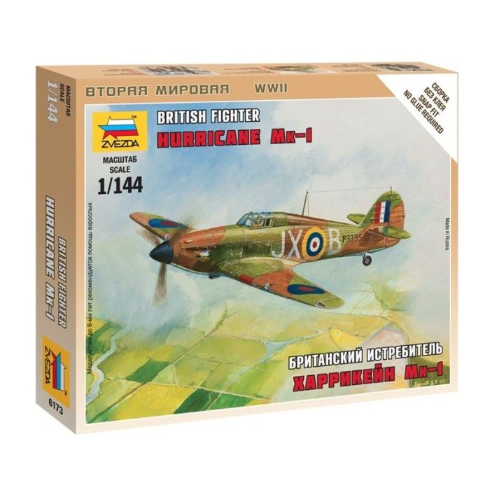 1/144 BRITISH FIGHTER HURRICANE MK-1 WWII 6173