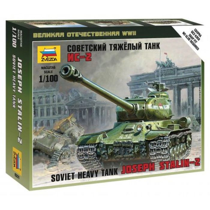 1/100 SOVIET HEAVY TANK JOSEPH STALIN-2 WWII 6201