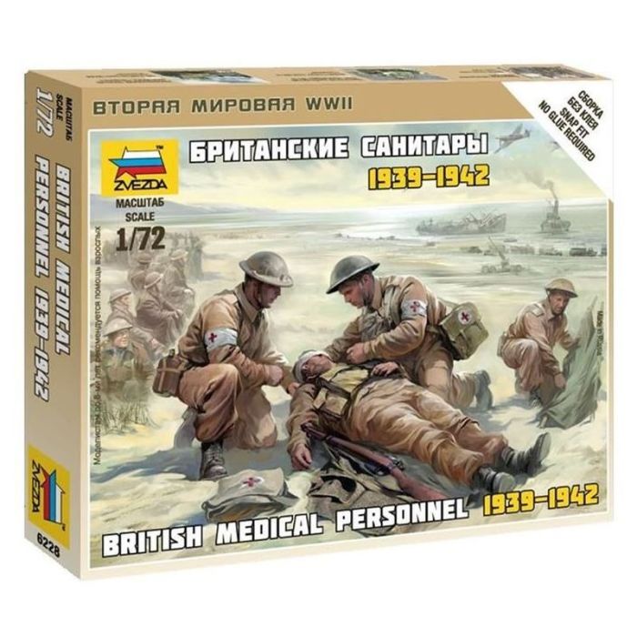 1/72 BRITISH MEDICAL PERSONNEL 1939-1942 WWII 6228