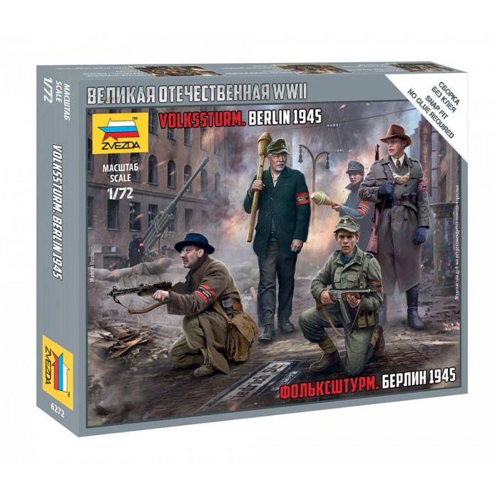 1/72 GERMAN VOLKSSTURM. BERLIN 1945 WWII 6272