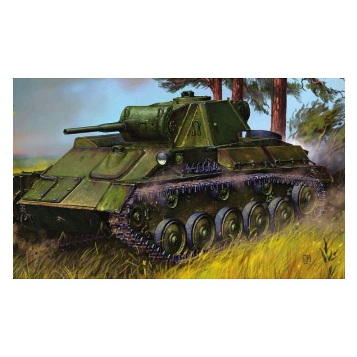 1/100 T-70B SOVIET LIGHT TANK 6290