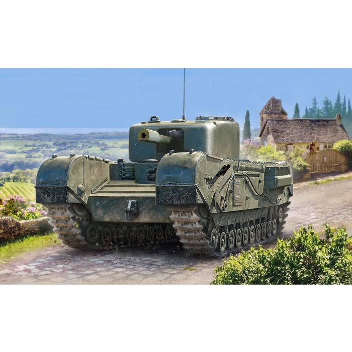 1/100 BRITISH CHURCHILL TANK V (3/24) * 6294