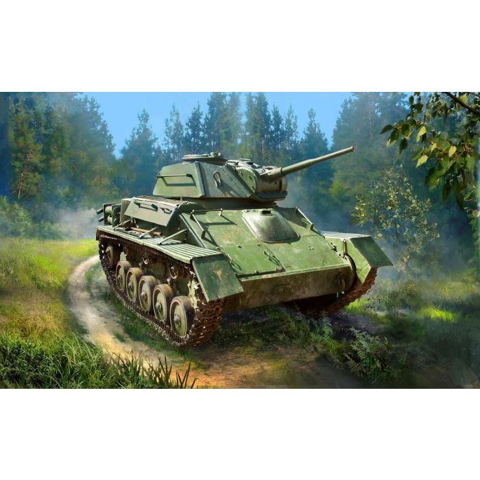 1/100 SOVIET LIGHT TANK T-80 WWII 6295
