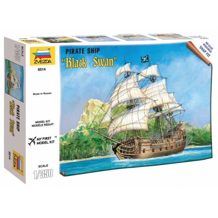 1/350 PIRATE SHIP BLACK SWAN 6514