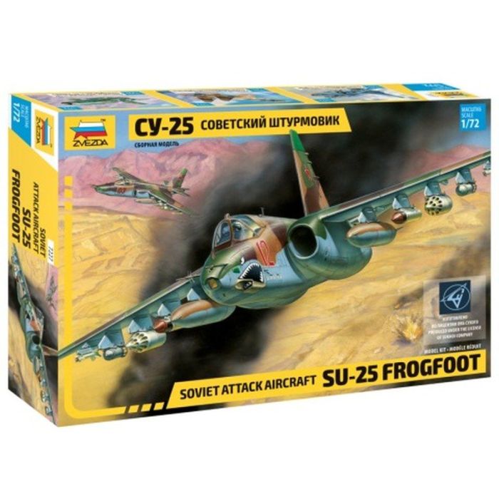 1/72 SOVIET ATTACK AIRCRAFT SU-25 FROGFOOT 7227
