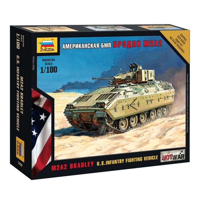 1/100 US INFANTRY FIGHTING VEHICLE M2A2 BRADLEY 7406