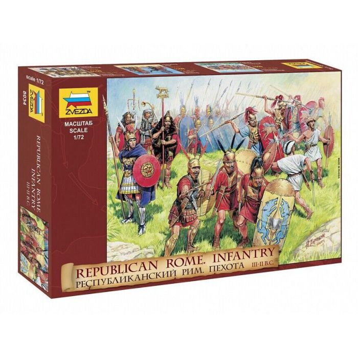 1/72 REPUBLICAN ROME INFANTRY III-II BC 8034