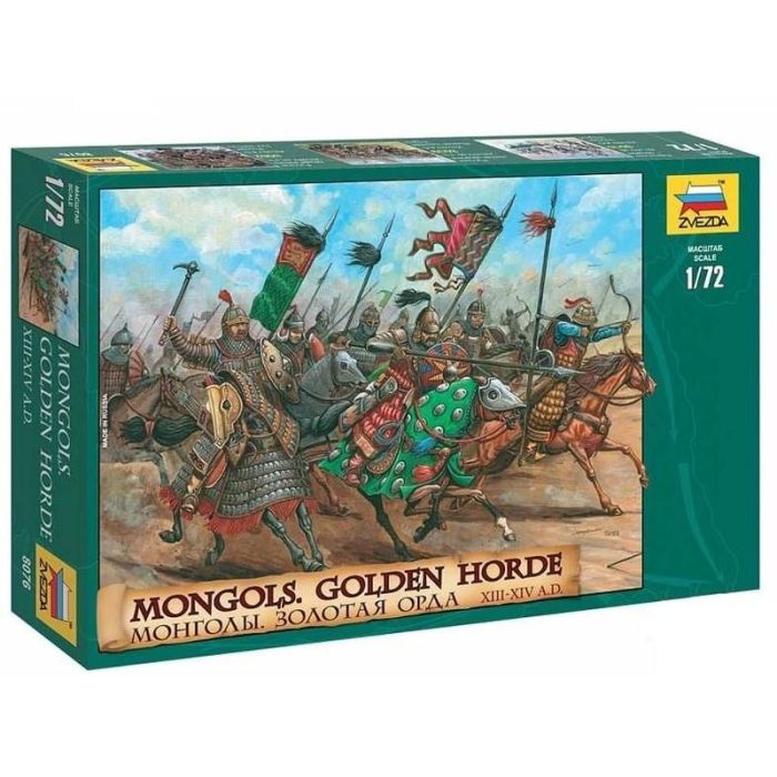 1/72 MONGOLS. GOLDEN HORDE XIII-XIV A.D. (?/23) * 8076